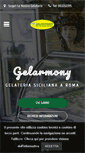 Mobile Screenshot of gelarmony.it